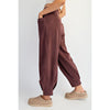 Brushed Rib Cocoon Pants