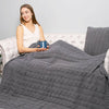 Braided Cable Knit Luxury Soft Throw Blanket