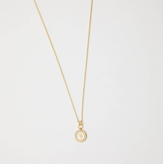 Sun Opal Necklace