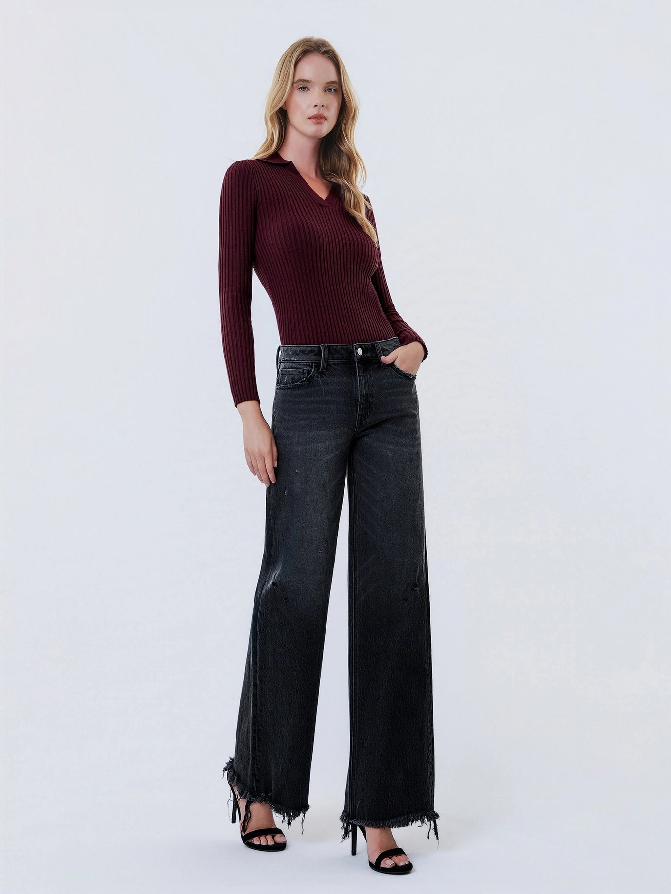 BLACKOUT DENIM JEANS