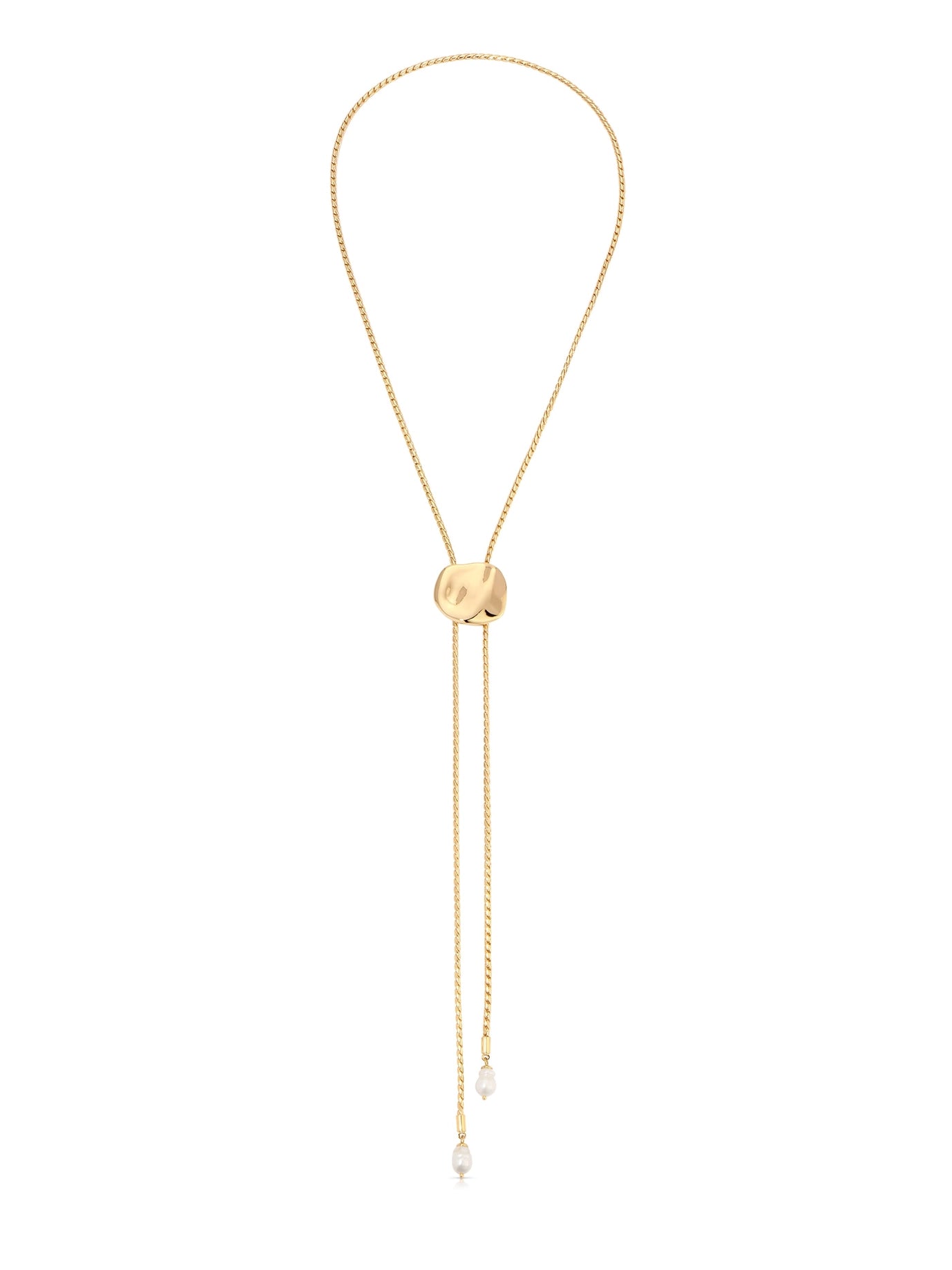 Liquid Luxe Bolo Necklace