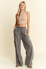 Slate Wide Leg Pants