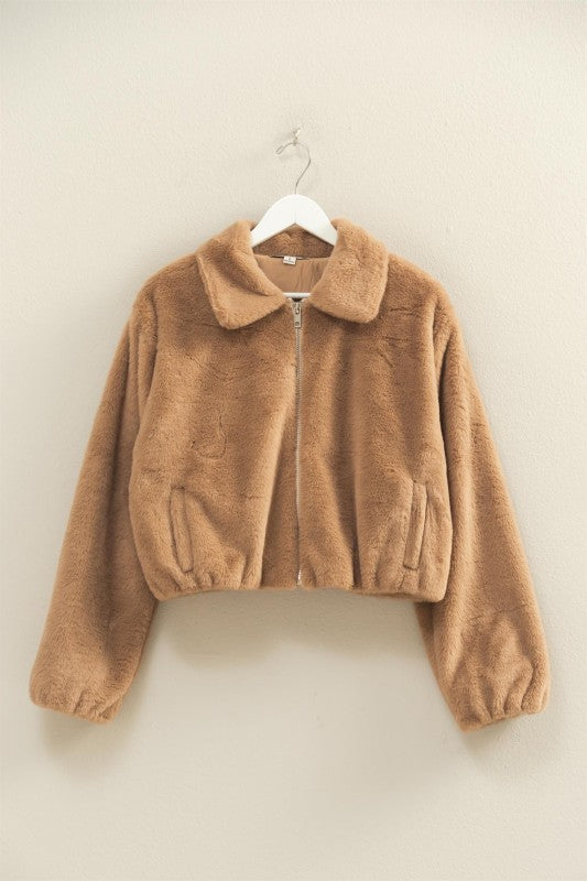 Latte Love Teddy Jacket