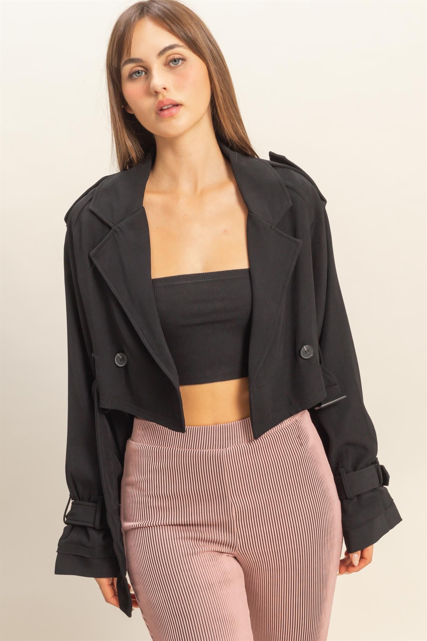 Street Chic Crop Jacket LV