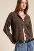Essential Button Down Cardigan Top