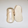 Champagne Metallic Moccs