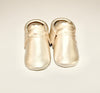 Champagne Metallic Moccs