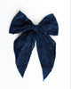 Eloise Eyelet Clip Bow