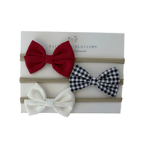 Breeanne Bow Headband-  Variety Pack