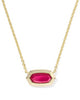 Elisa Bezel Necklace