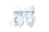HUGE SIGNATURE GROSGRAIN DOUBLE KNOT BOW ON CLIP (5.5")