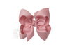 HUGE SIGNATURE GROSGRAIN DOUBLE KNOT BOW ON CLIP (5.5")