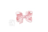 MEDIUM SIGNATURE GROSGRAIN DOUBLE KNOT BOW ON CLIP (3.5")