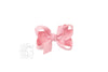 MEDIUM SIGNATURE GROSGRAIN DOUBLE KNOT BOW ON CLIP (3.5")