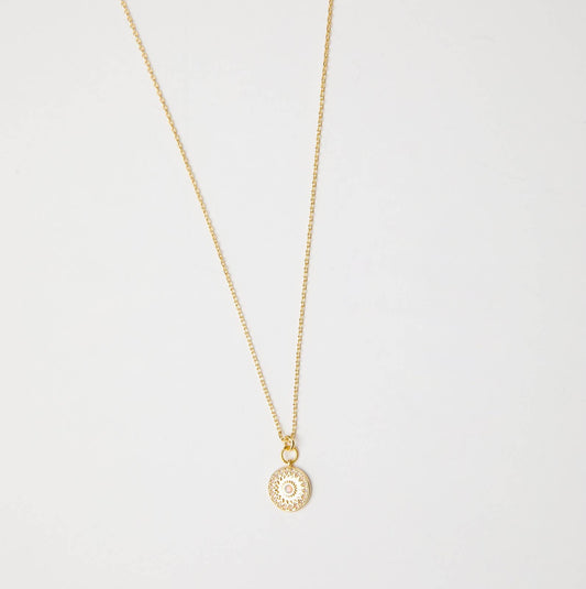 Sun Opal Necklace