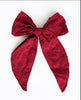 Eloise Eyelet Clip Bow