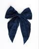 Eloise Eyelet Clip Bow